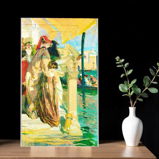 Carnaval in Venetië, Lucien Simon Poster