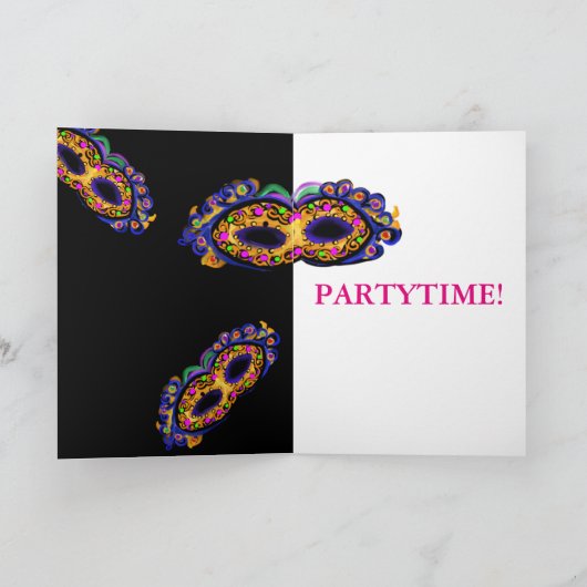 Carnaval Kaart (Binnen)