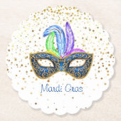 Carnaval Kartonnen Onderzetters (Voorkant)