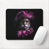 Carnaval Kat Dierlijk Fel Spel Carnaval Mard Muismat (Met muis)