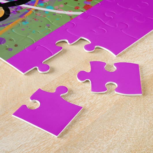 CARNAVAL KUNST LEGPUZZEL (Zijkant)
