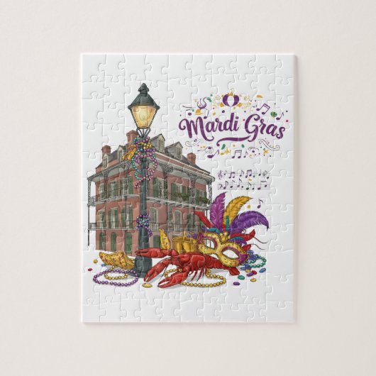 Carnaval Legpuzzel (Verticaal)