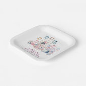 Carnaval Leuke Verjaardag Budget Party Papieren Bordje (Gebogen)