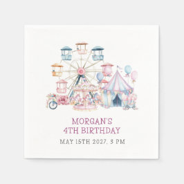 Carnaval Leuke Verjaardag Budget Party Servet