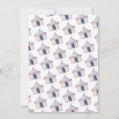 Carnaval Leuke verjaardag Budget Uitnodiging (Achterkant)