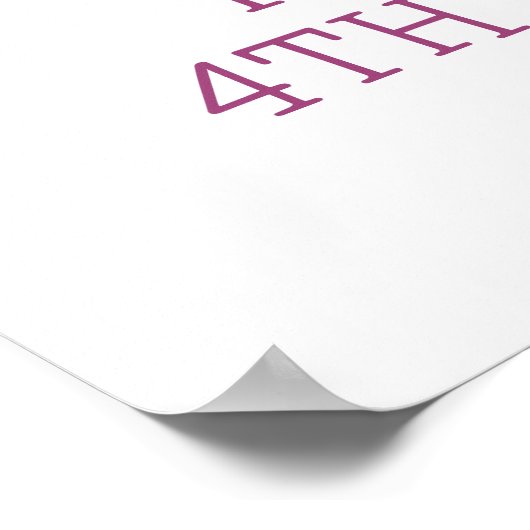 Carnaval Leuke Verjaardag Budget Welkom Poster (Hoek)