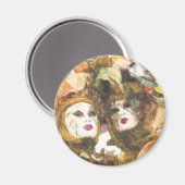 carnaval magneet (Voorkant / Achterkant)