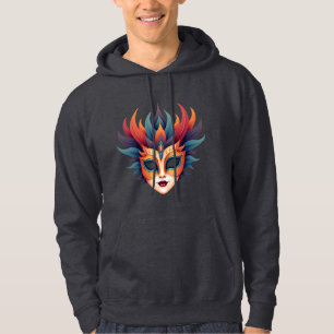 Carnaval Masker Festival Kunst Hoodie