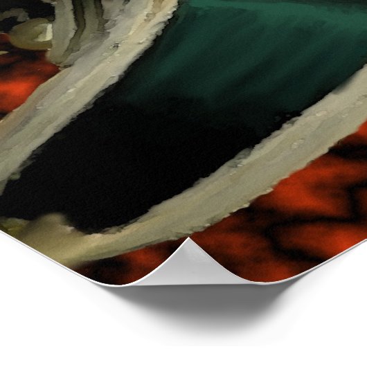 Carnaval Masker Poster (Hoek)