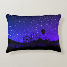 Carnaval nacht zomer kermis rit zwart blauw