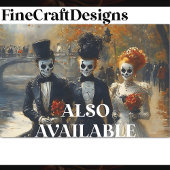 Carnaval Noir Skull Mask Actors BK2 Decoupage Tissuepapier