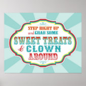 Carnaval of circusteken poster (Voorkant)