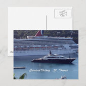 Carnaval overwinning St. Thomas Briefkaart (Voorkant / Achterkant)