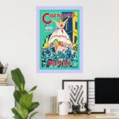 Carnaval ~ Panama ~ Vintage Travel Poster (Thuiskantoor)