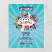 Carnaval Party Flyer (Voorkant)