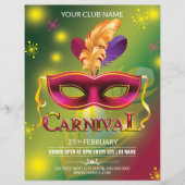 Carnaval Party Flyer (Voorkant)