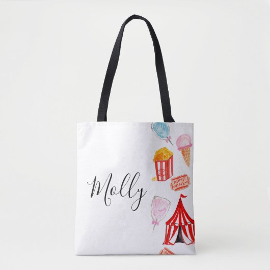 Carnaval party kinder Canvas tas (Voorkant)