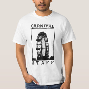 Carnaval Personeel – Retro Festival & Fair Worker T-shirt