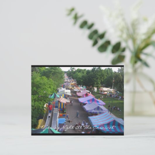 Carnaval Post Kaart (Staand voorkant)