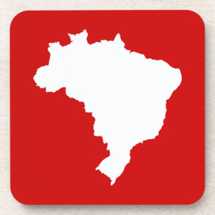 Carnaval Red Festive Brazilië op Emporio Moffa Bier Onderzetter