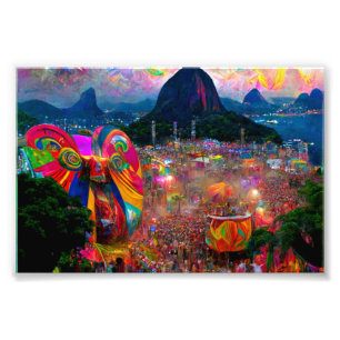 Carnaval, Rio de Janeiro, Poster