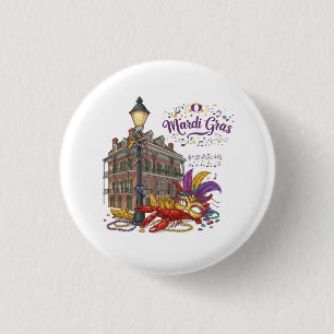 Carnaval Ronde Button 3,2 Cm