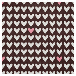 CARNAVAL - Schattigee Roze Valentijn Harten op Mod Stof