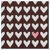 CARNAVAL - Schattigee Roze Valentijn Harten op Mod Stof (Close Up)