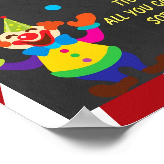 Carnaval schoolevenement sjabloon poster (Hoek)