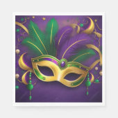 Carnaval servetten - Mardi Gras Festival (Voorkant)