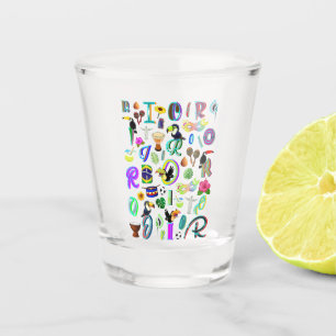 Carnaval Shot Glas