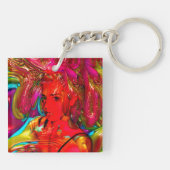 Carnaval Sleutelhanger (Achterkant)