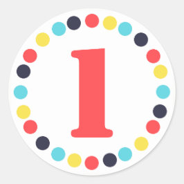 Carnaval Stickers {Circle}