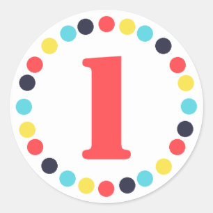 Carnaval Stickers {Circle}