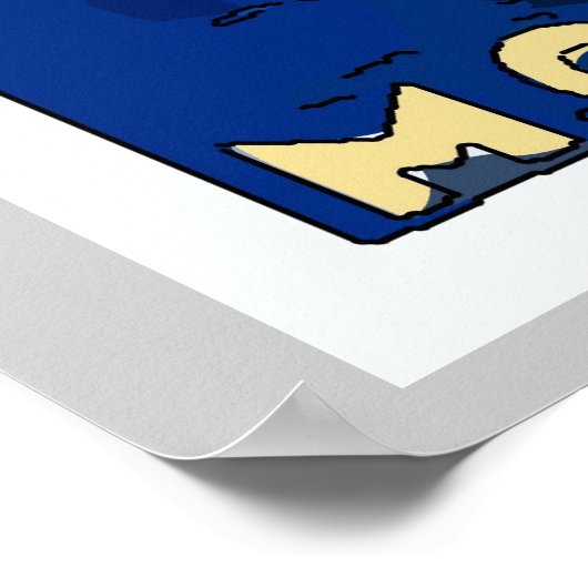 Carnaval  stijl poster (Hoek)