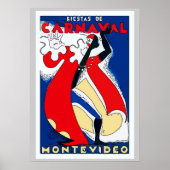 Carnaval  stijl poster (Voorkant)