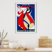Carnaval  stijl poster (Keuken)