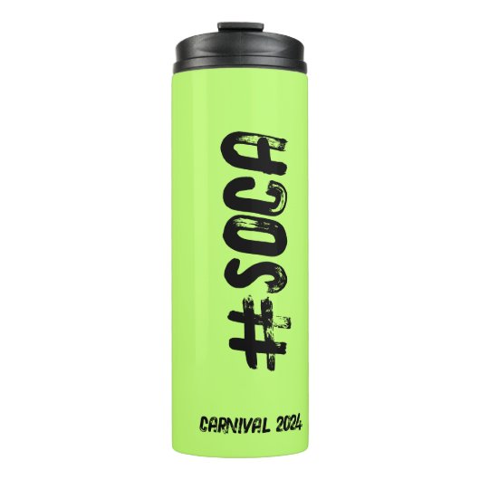 Carnaval-thema Tumbler Thermosbeker (Voorkant)