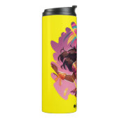  Carnaval-thema Tumbler Thermosbeker (Gedraaid links)