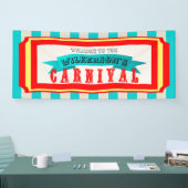 Carnaval Theme Party Classic aangepaste naam Spandoek (Beurs)