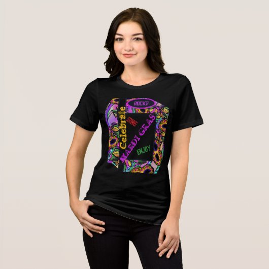 CARNAVAL Tri-Blend SHIRT (Voorkant volledig)