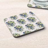 Carnaval van bloemen bier onderzetter (Linkerzijde)