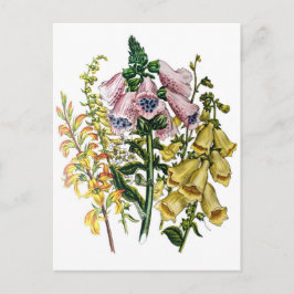 Carnaval van bloemen briefkaart