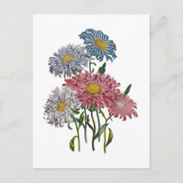 Carnaval van bloemen briefkaart