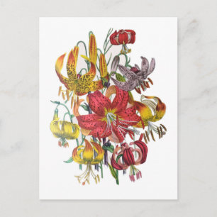 Carnaval van bloemen briefkaart