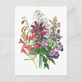 Carnaval van bloemen briefkaart