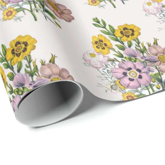 Carnaval van bloemen cadeaupapier (Rol Hoek)