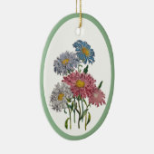 Carnaval van bloemen: China Asters Keramisch Ornament (Rechts)