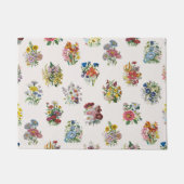 Carnaval van bloemen deurmat (Voorkant)