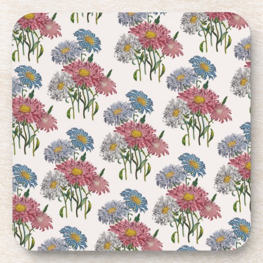 Carnaval van bloemen drankjes onderzetter (Voorkant)